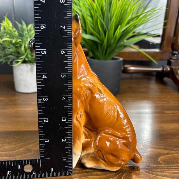 Vintage Enesco Boxer Dog Coin Bank Ceramic Boxer Figurine for Boxer Breed Owner - Picture 12 of 14